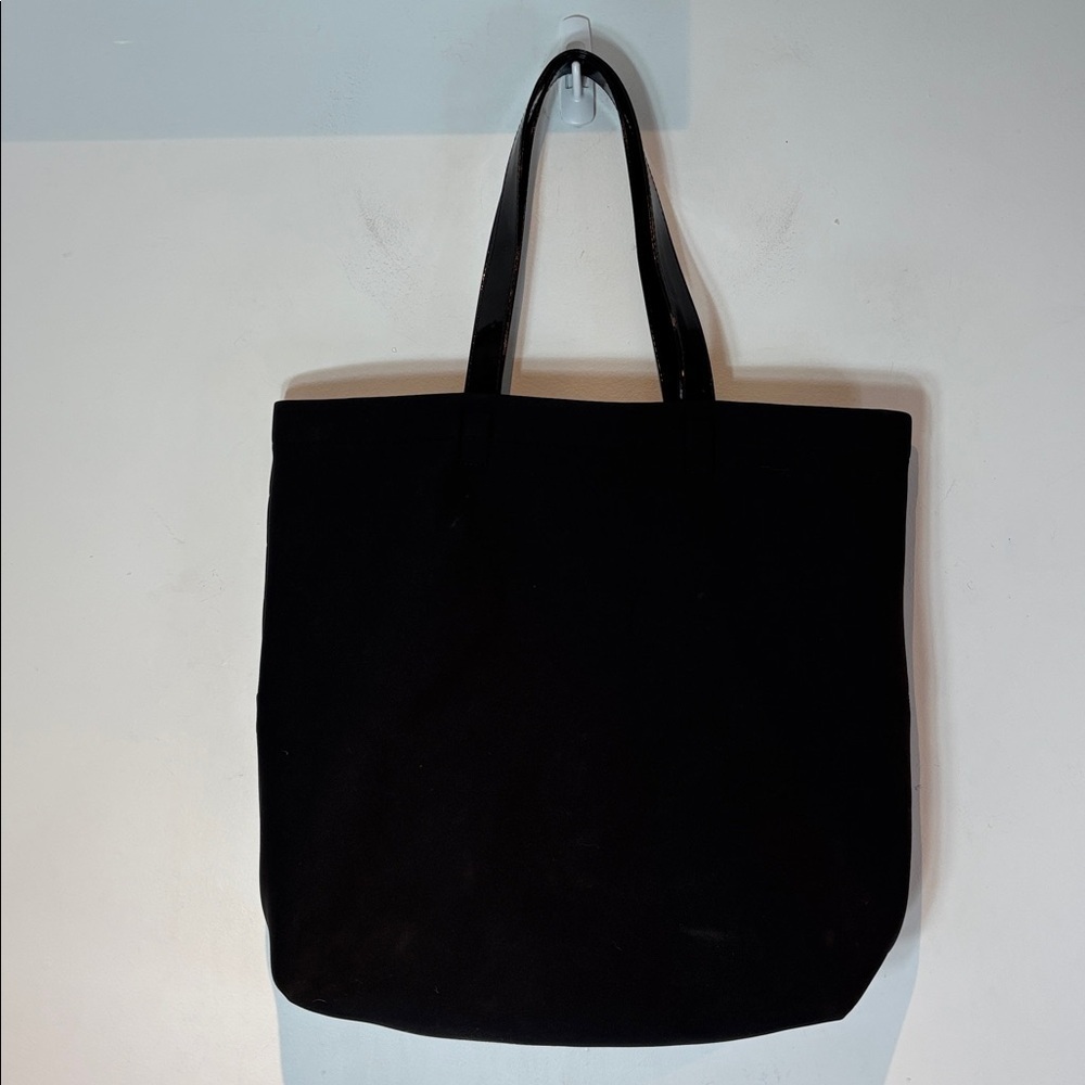 MAC cosmetics large black neoprene tote bag - Picture 5 of 10